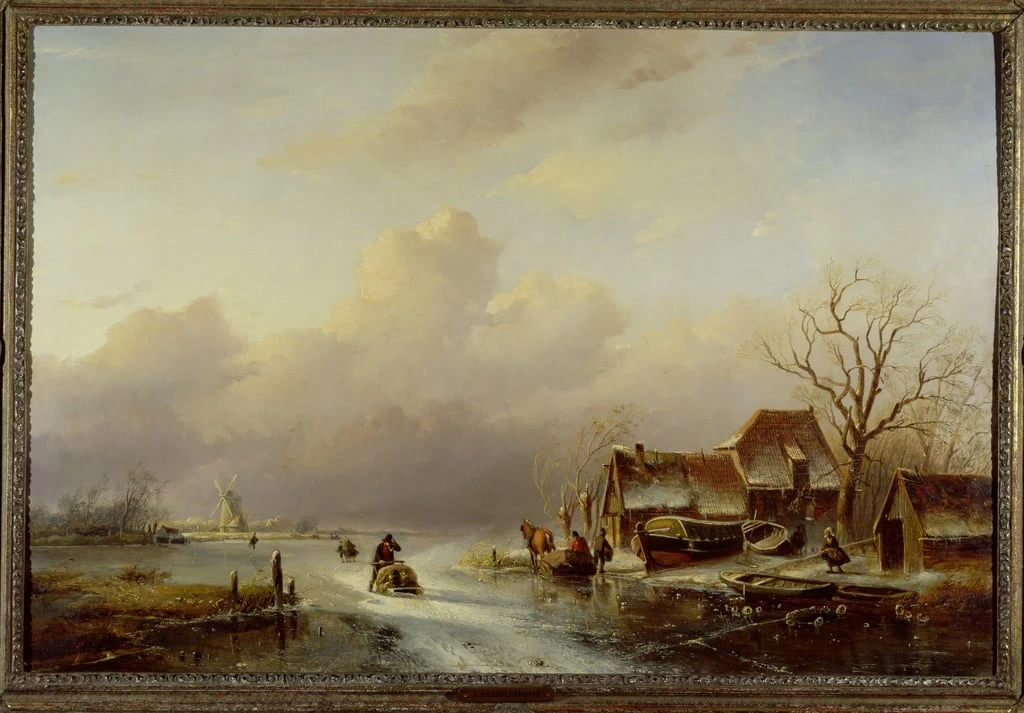 Paesaggio invernale olandese 2